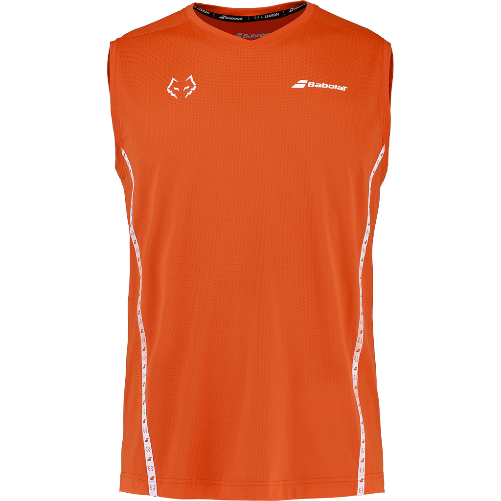 Babolat Men's Muscle Tank Lebron 26 Red Orange