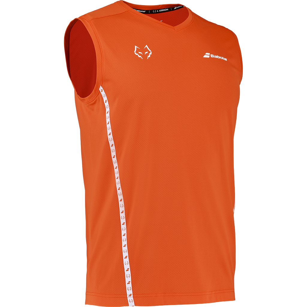 Babolat Men's Muscle Tank Lebron 26 Red Orange