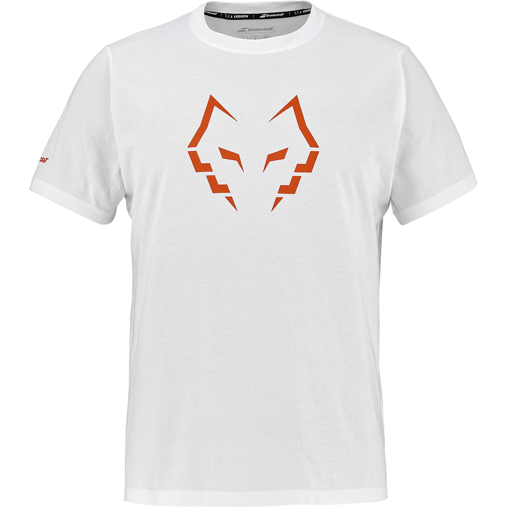 Babolat Men's Cotton Tee Lebron 26 White