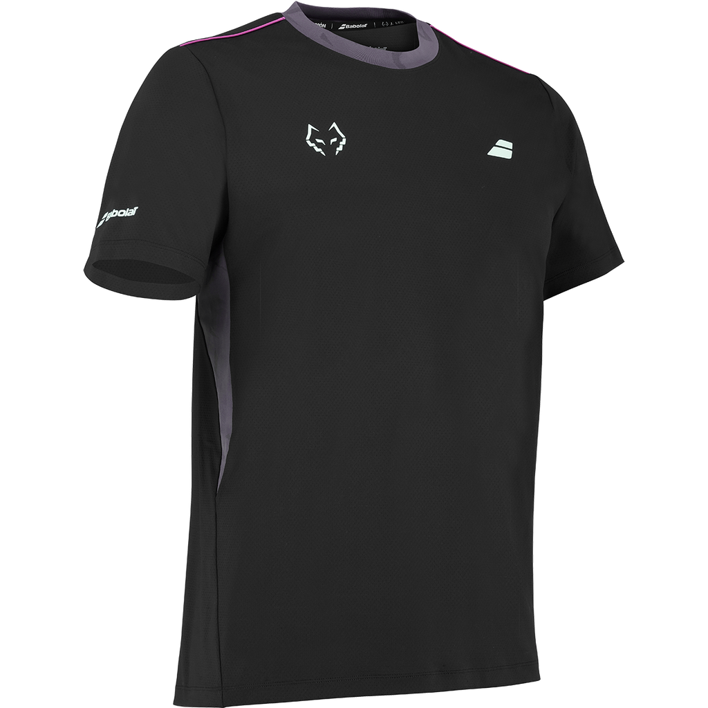 Babolat Men's Crew Neck Tee Lebron 27 Black
