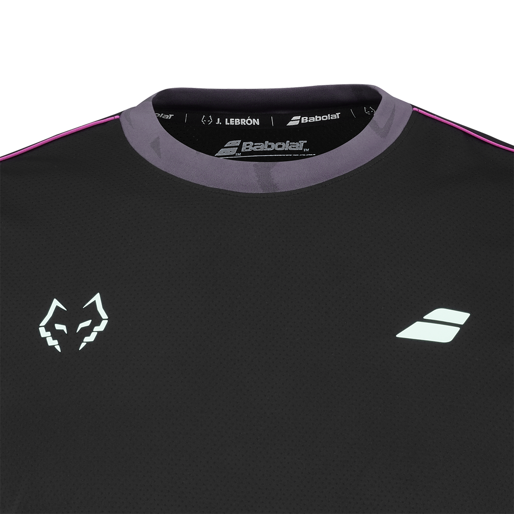 Babolat Men's Crew Neck Tee Lebron 27 Black