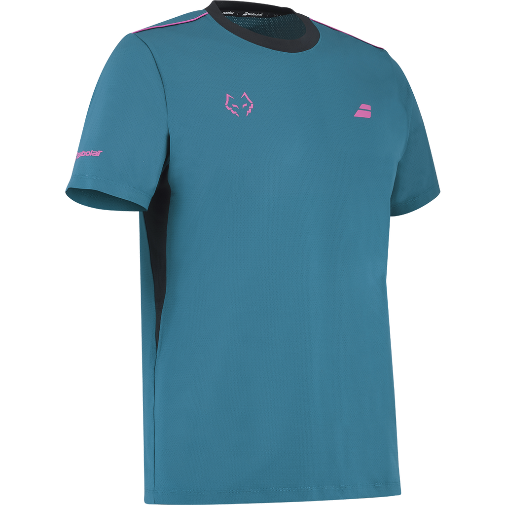 Babolat Men's Crew Neck Tee Lebron 27 Legion Blue