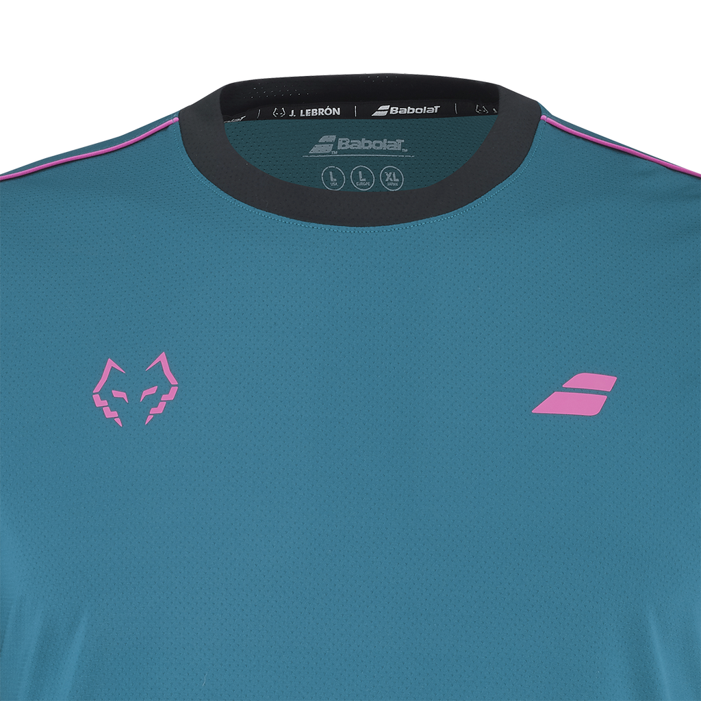 Babolat Men's Crew Neck Tee Lebron 27 Legion Blue