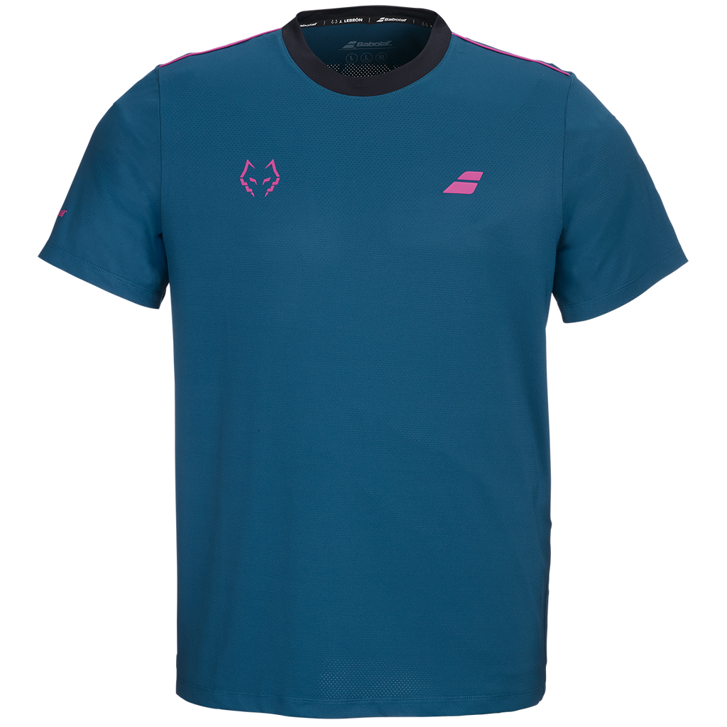 Babolat Men's Crew Neck Tee Lebron 27 Legion Blue