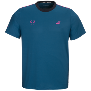 Babolat Men's Crew Neck Tee Lebron 27 Legion Blue