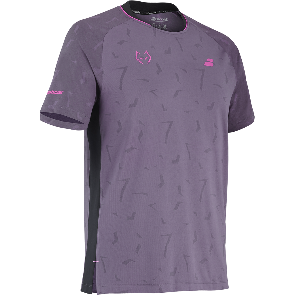 Babolat Men's Replica Lebron Tee 27 Dark Plum