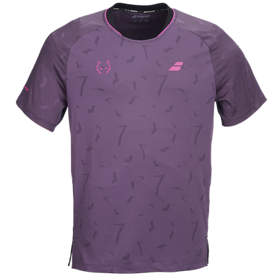 Babolat Men's Replica Lebron Tee 27 Dark Plum