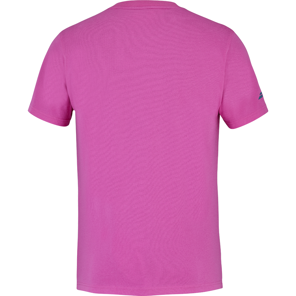 Babolat Men's Cotton Tee Lebron 27 Raspberry