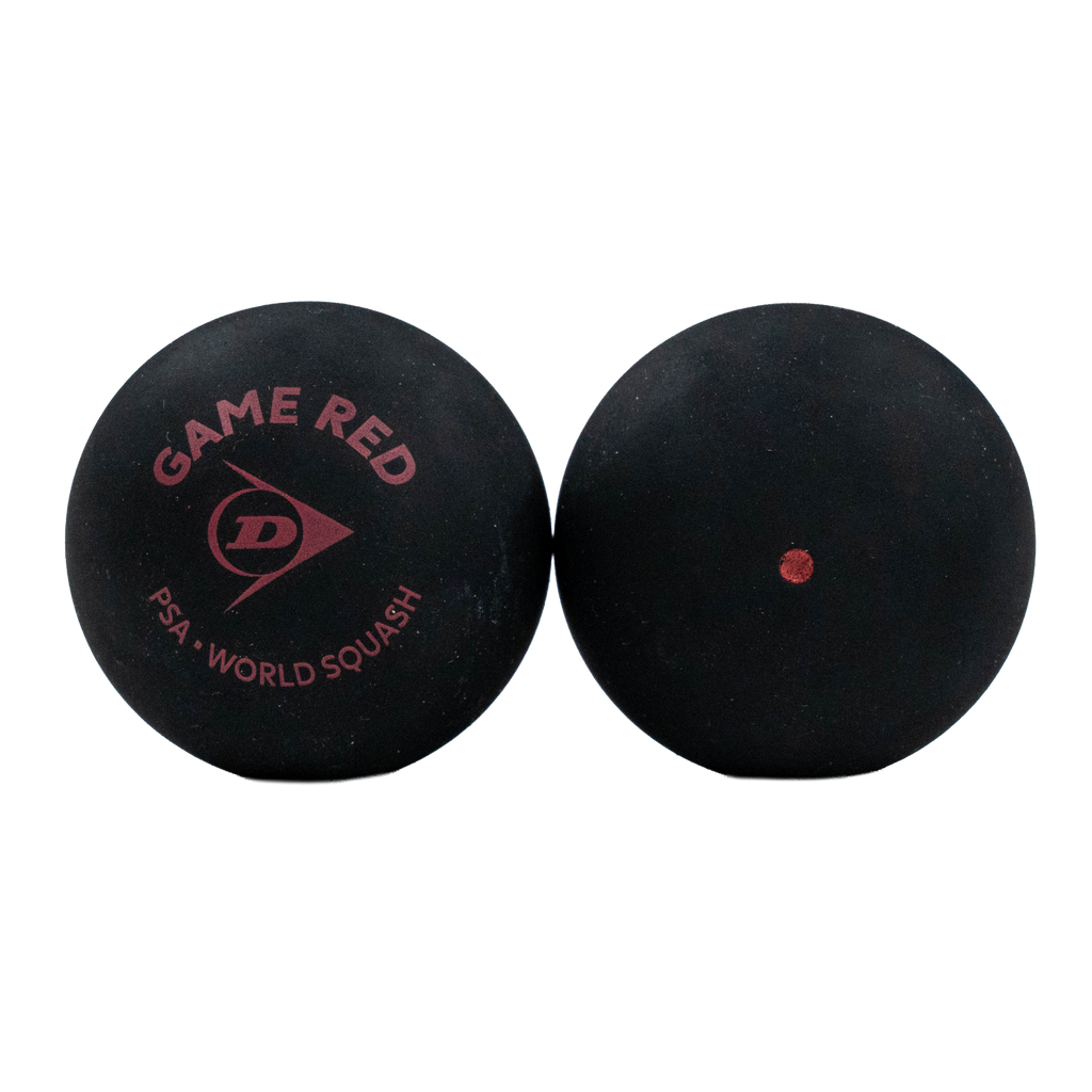 Dunlop GAME Red Squash Ball -  3 Ball Box
