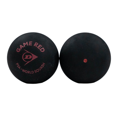 Dunlop GAME Red Squash Ball -  3 Ball Box