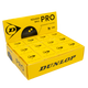 Dunlop Pro Squash Ball - 1 Dozen Double Yellow Dot