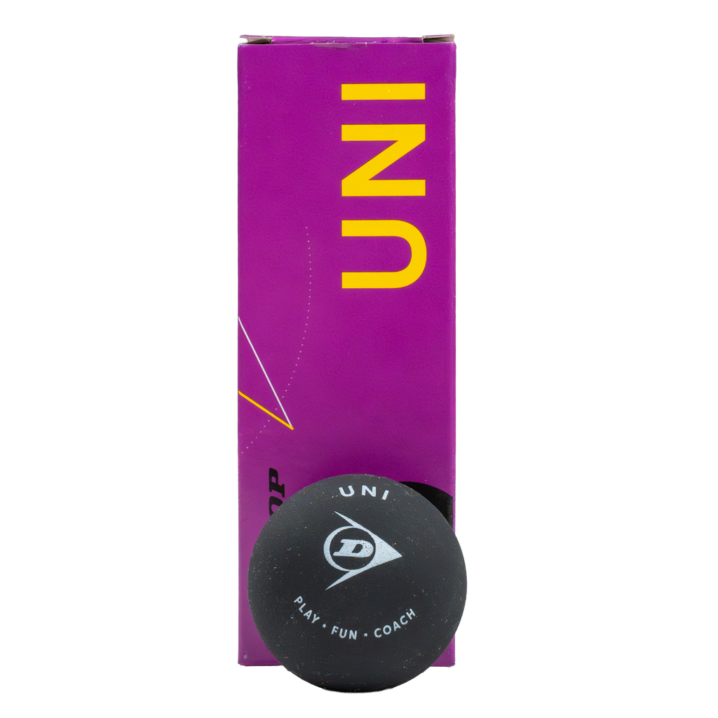 Dunlop UNI Squash Ball - 3 Ball Box