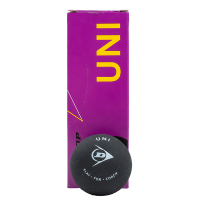 Dunlop UNI Squash Ball - 3 Ball Box
