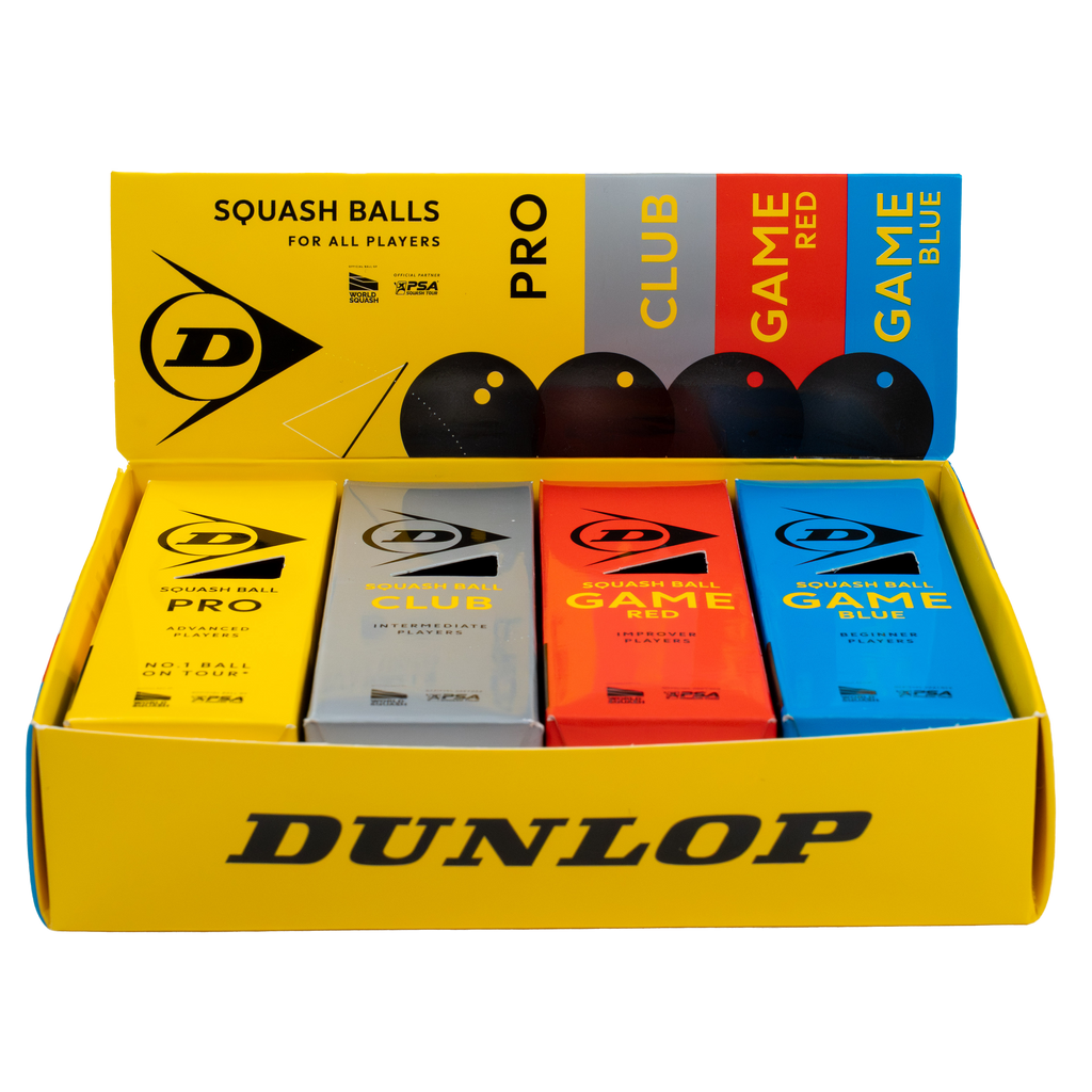 Dunlop Mixed Squash Ball Pack