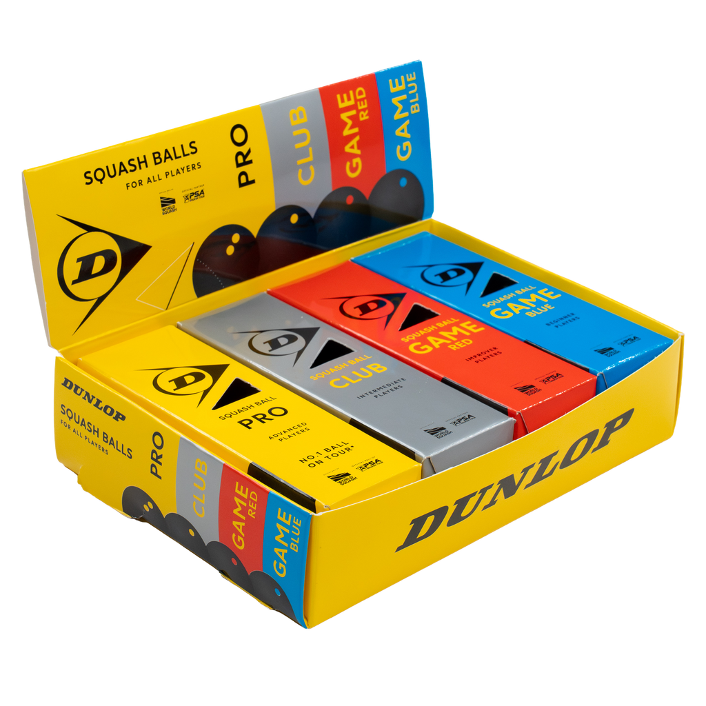 Dunlop Mixed Squash Ball Pack