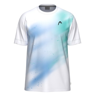 Head Men's Topspin T-Shirt Turquoise Print Vision