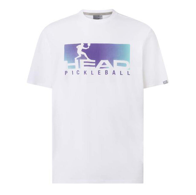 HEAD Men's Vision T-Shirt White Purple