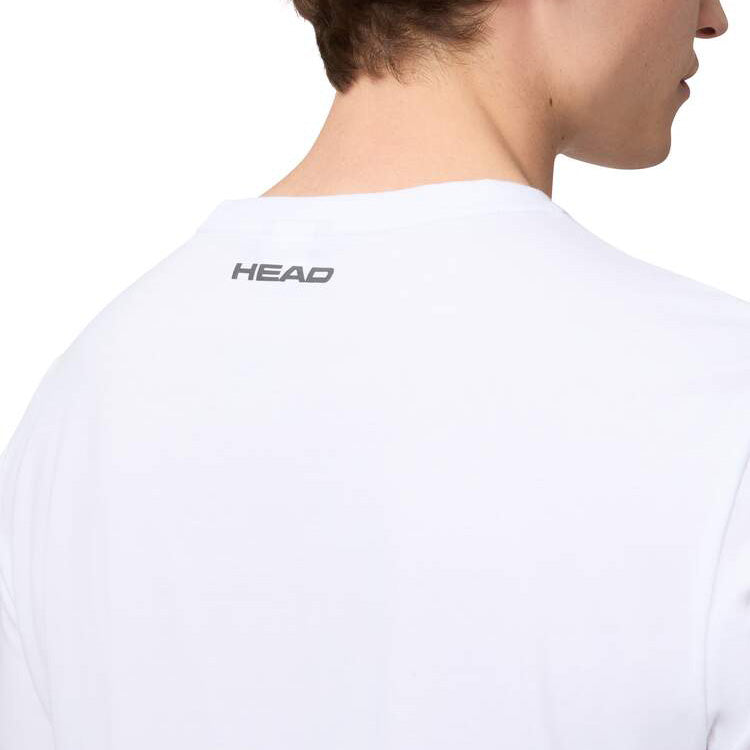 HEAD Men's Vision T-Shirt White Purple