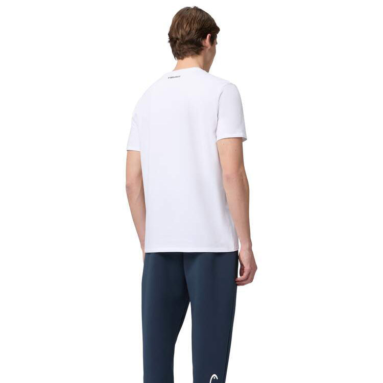 HEAD Men's Vision T-Shirt White Navy