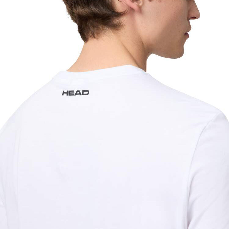 HEAD Men's Vision T-Shirt White Navy