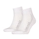 HEAD Performance Quarter Sock 2 Pack White