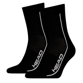 HEAD Performance Short Crew Sock 2 Pack Black