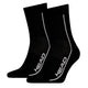 HEAD Performance Short Crew Sock 2 Pack Black