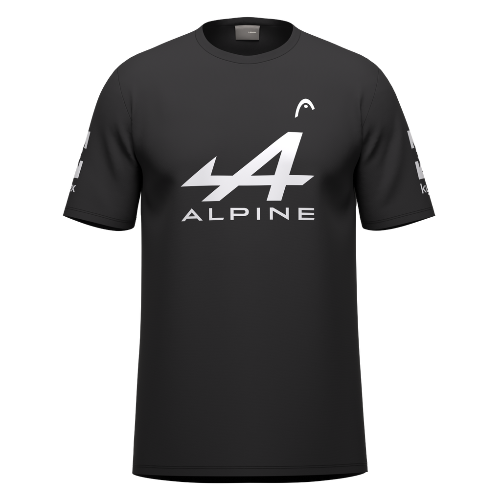 HEAD Men's Arturo Coello Sponsors T-Shirt Black