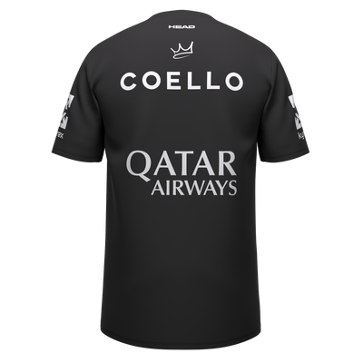 HEAD Men's Arturo Coello Sponsors T-Shirt Black