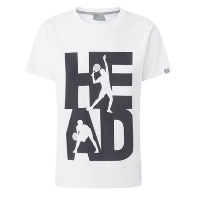 HEAD Women's Vision T-Shirt White Navy