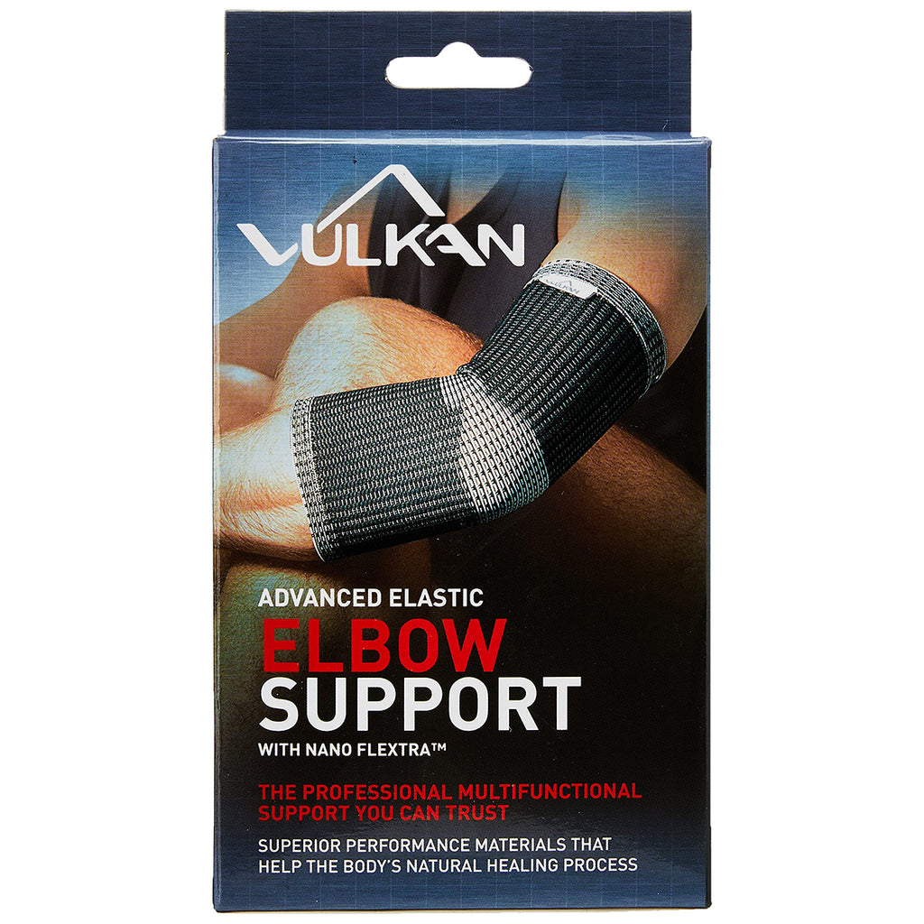 Vulkan Advanced Elastic Elbow Support Black