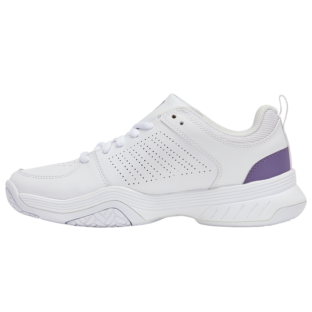 K-Swiss Women's Court Express 2 Tennis Shoes White Purple Haze