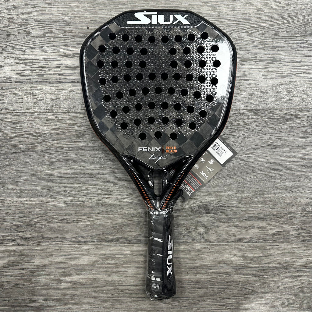 Siux Fenix Pro 5 Black Padel Racket OUTLET