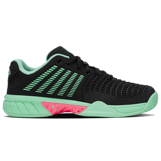 K-Swiss Women's Express Light 3 Tennis Shoes Black Mint