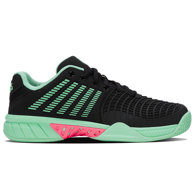K-Swiss Women's Express Light 3 Tennis Shoes Black Mint