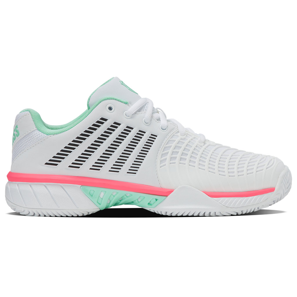 K-Swiss Women's Express Light 3 Clay Tennis Shoes White Mint