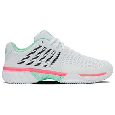 K-Swiss Women's Express Light 3 Clay Tennis Shoes White Mint