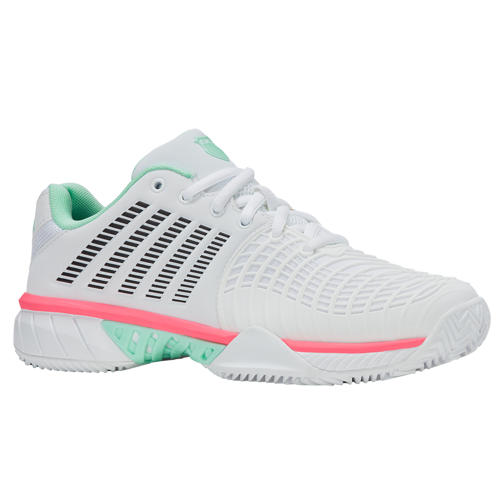 K-Swiss Women's Express Light 3 Clay Tennis Shoes White Mint