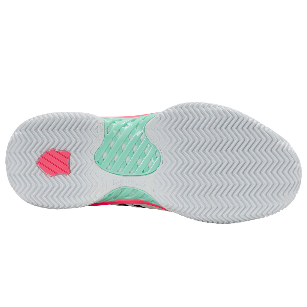 K-Swiss Women's Express Light 3 Clay Tennis Shoes White Mint