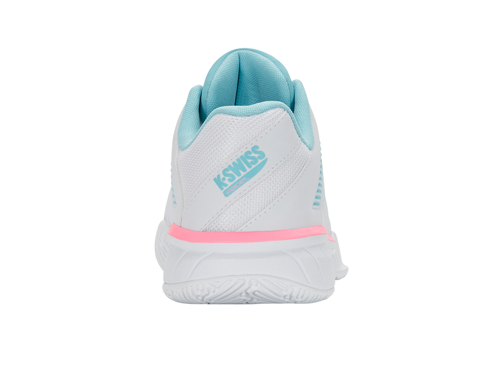 K-Swiss Women's Express Light 3 Padel Shoes White Neon Blue