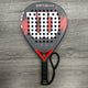 Wilson Optix V2 Power Padel Racket Red OUTLET