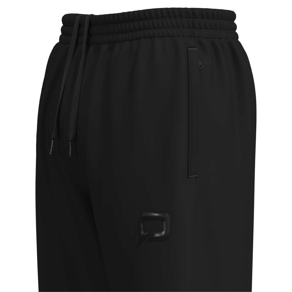 Pallap Men's Slim Fit Tracksuit Pants Black