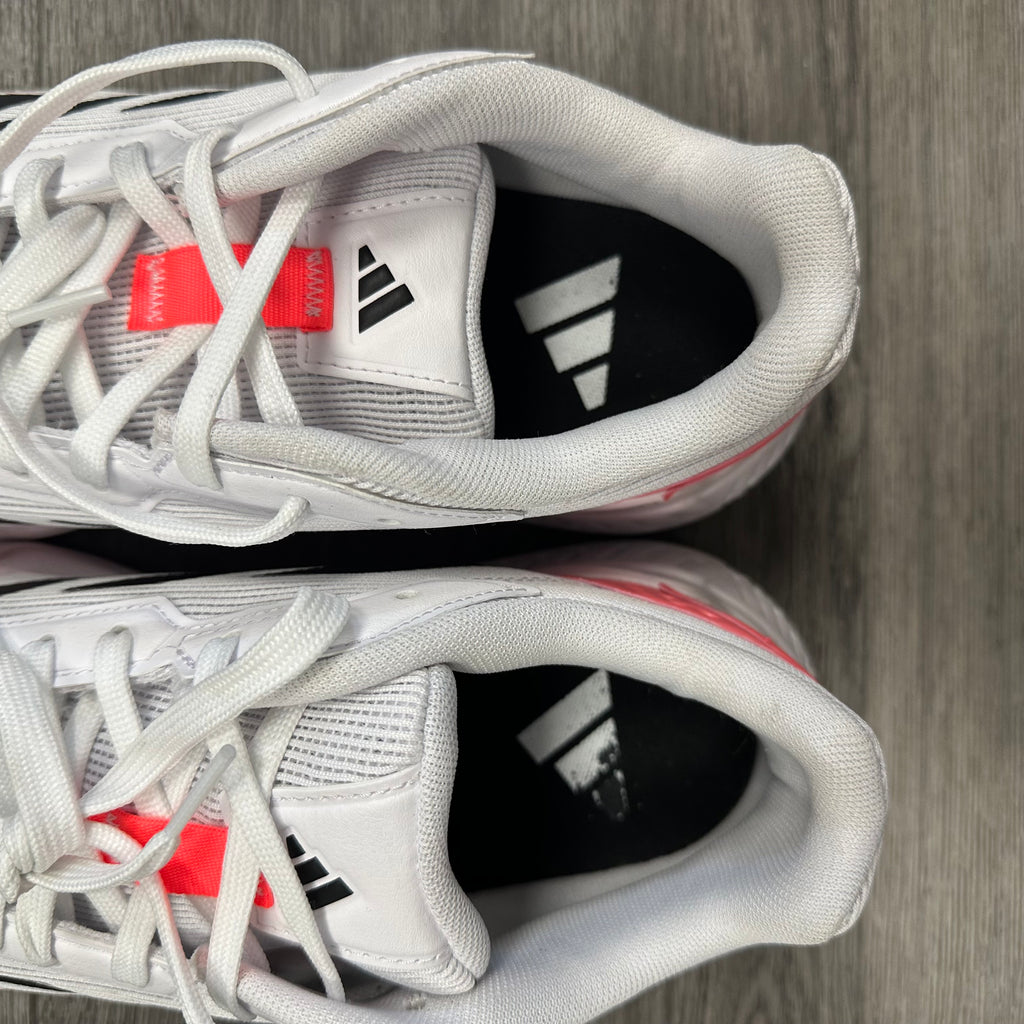 Adidas Men's Courtquick Padel Shoes White Solar Turbo OUTLET