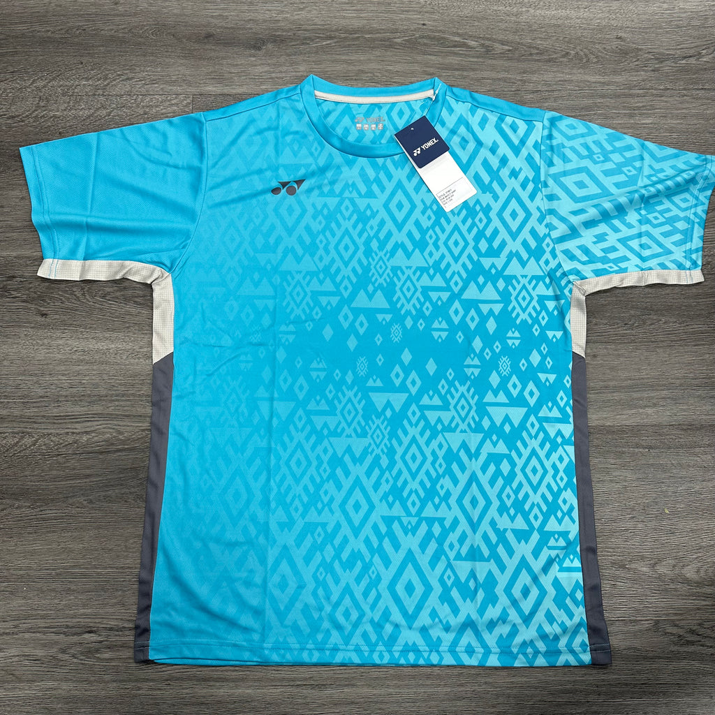 Yonex Men's YTM11 T-Shirt Blue Sea OUTLET