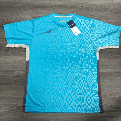 Yonex Men's YTM11 T-Shirt Blue Sea OUTLET