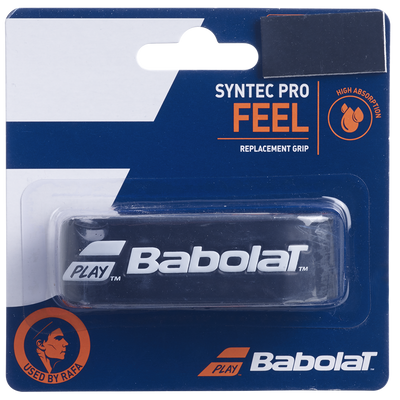 Babolat Syntec Pro Feel Replacement Grip - Black White