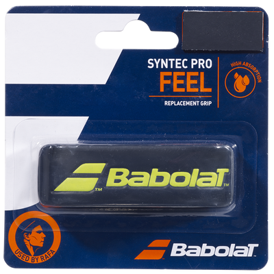 Babolat Syntec Pro Feel Replacement Grip - Black Yellow