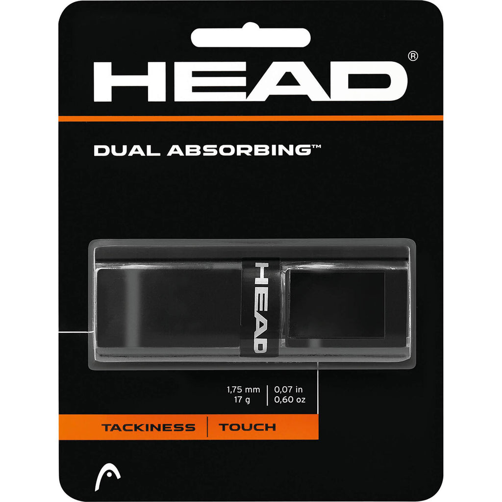 Head Dual Absorbing Replacement Grip Black