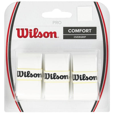 Wilson Pro Overgrip 3 Pack - White