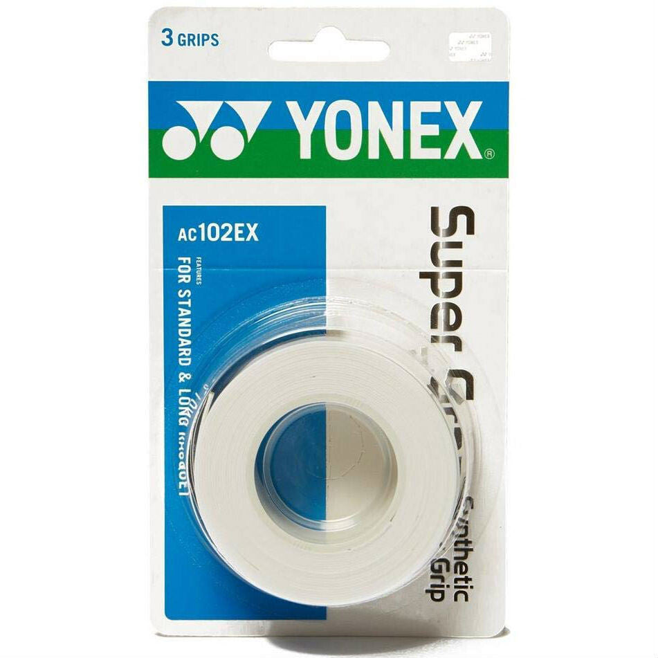 Yonex AC102EX Super Grap Overgrips - 3 Pack